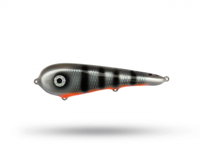 Smuttly Dog Stubby D - Grey Okoboji Perch i gruppen Fiskedrag / Jerkbaits hos Örebro Fiske & Outdoor AB (Stubby D Grey Okoboji)